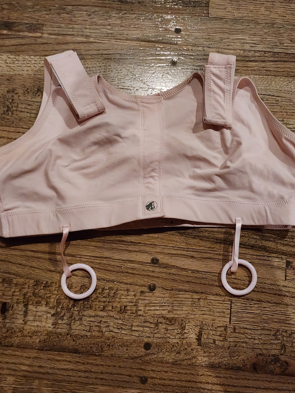 Soft Light Pink Nursing/Postpartum Bra with Stays
